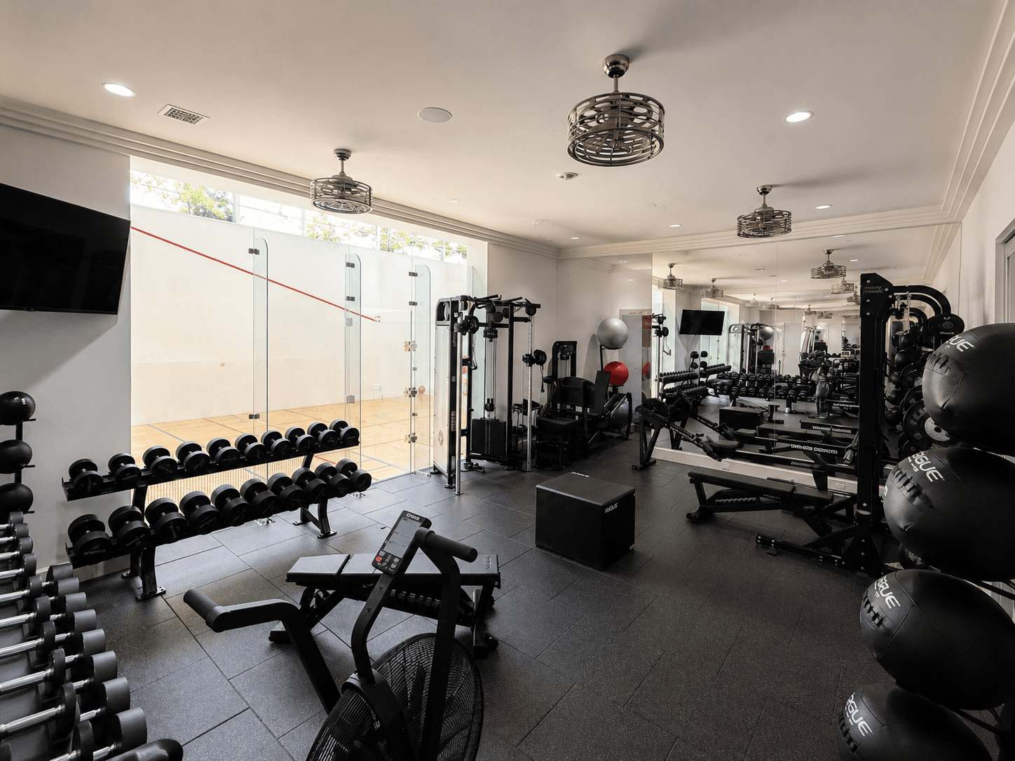 Private Residence — completed Hamptons home gym photograph
