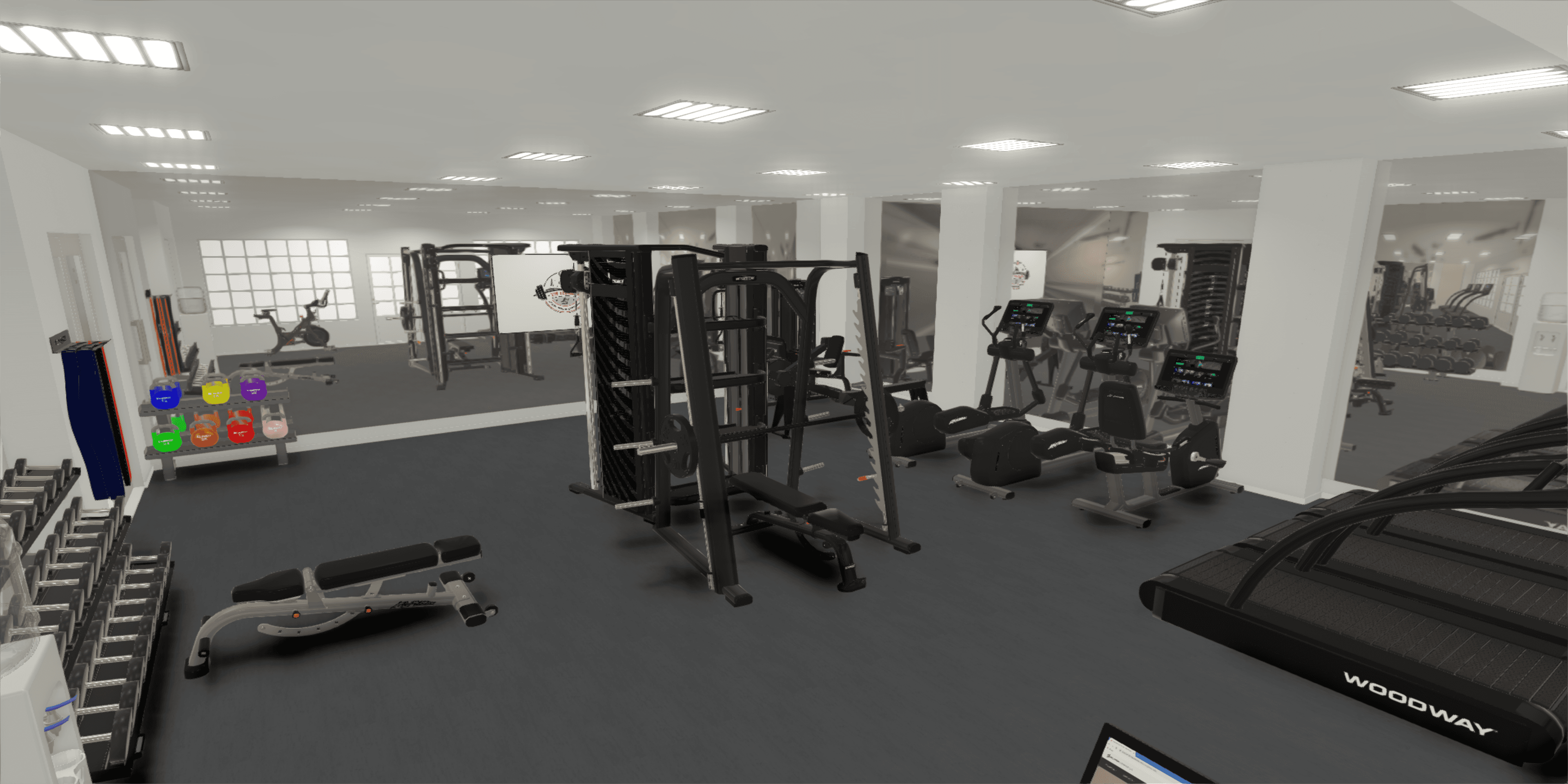 Luxury Apartment Fitness Centers — multifamily fitness amenity visualization